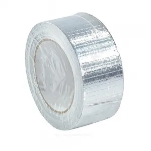 Лента армированная алюминиевая ЛАС-А 100мм х 50м самоклеящаяся ROCKWOOL 68621