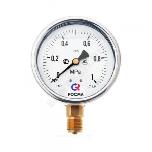 Манометр ТМ-320Р.00 радиальный Дк63мм 0-0,16 МПа кл.1,5 G1/4" Росма 00000006711