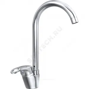 Смеситель для кухонной мойки ручка сбоку одноручный Дача Б-серия Славен СЛ-ОД-Б22