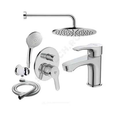 Промо-комплект для ванной комнаты ALPHA (7 в 1) Ideal Standard BD003AA