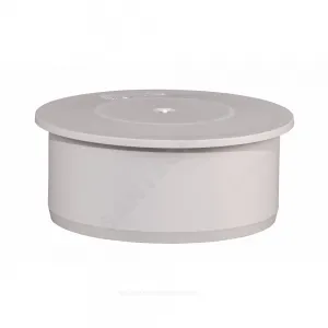 Заглушка PP-MD бесшумная светло-серая Skolan dB SKM Дн 160 (DN150) б/нап Ostendorf 337620