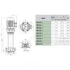 Насос многоступенчатый вертикальный NKV 15/5 S T IE3 DAB 60187690