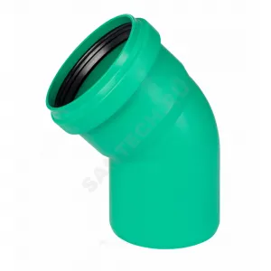 Отвод PP-MD зелёный KG2000 KG2000B Дн 110х45гр б/нап в/к Ostendorf 771320 Отвод PP-MD зелёный KG2000 KG2000B Дн 110х45гр б/нап в/к Ostendorf 771320