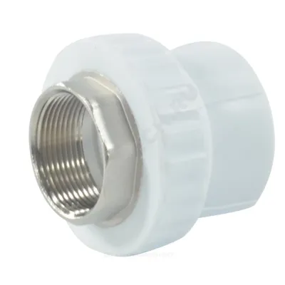Муфта PP-R комбинированная под ключ белая ВР Дн 110х4" VALFEX 10134110