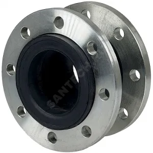 Компенсатор резиновый антивибрационный EPDM 700L Ду 100 Ру16 фл Тмакс=100С L=135мм Zetkama 700L100C00 сжатие/растяжение 12 мм/10 мм