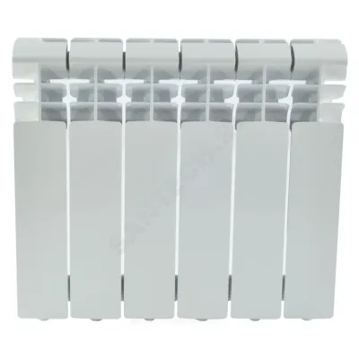 Радиатор алюминиевый Alpha 350 6 секций RAL 9016 (белый) Ogint