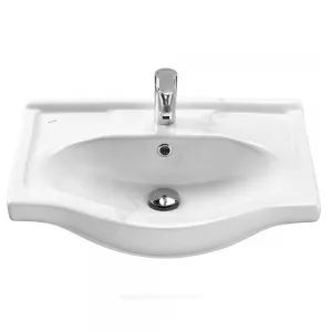 Умывальник мебельный Селигер 60 1 отверстие под смеситель по центру Santek 1.WH11.0.268