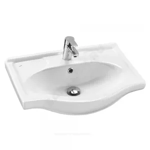 Умывальник мебельный Селигер 60 1 отверстие под смеситель по центру Santek 1.WH11.0.268