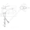 Смеситель для умывальника серия Дача Б-серия одноручный Славен СЛ-ОД-Б10