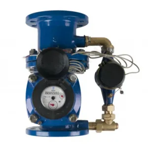 Счётчик х/в комбинированный (крыльчатый и турбинный) Ду 150/40 Ру16 Qn=250 м3/ч 30С L=500мм фл импульсный IP67 СТВК-2 ДГ Декаст 10-150-03