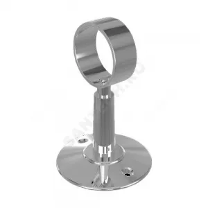 Кронштейн для полотенцесушителя латунь Ду 20 телескопический 3/4" Двнутр 28мм хром Терминус 4620768882869