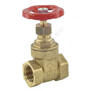 Задвижка клиновая латунь 41 Ду 15 Ру20 ВР маховик Icma 83041AD05