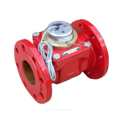 Счётчик г/в турбинный Ду 50 Ру16 150С L=200мм фл импульсный ВСТН Тепловодомер