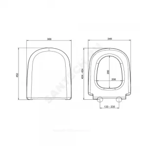 Сиденье для унитаза
