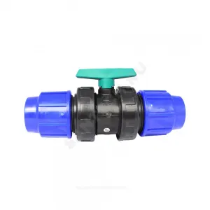 Кран шаровой компрессионный Дн 50