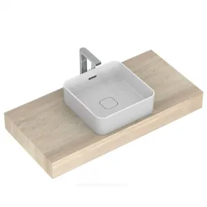 Столешница для умывальника без выреза ADAPTO 105 светло-коричневое дерево Ideal Standard U8408FF