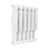 Радиатор алюминиевый AL 500/96 12 секций Qну=1536 Вт RAL 9016 (белый) Benarmo