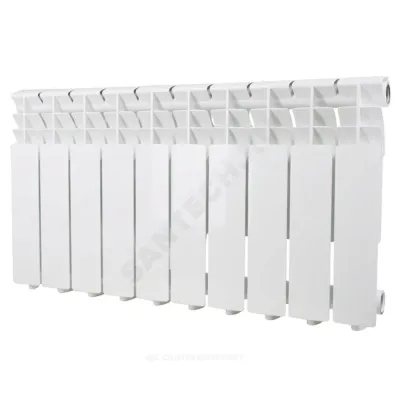 Радиатор алюминиевый Pro 350/80 4 секции RAL 9016 (белый) Oasis