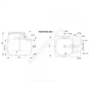 Ёмкость для КНС FEKABOX 200 л DAB 60162080