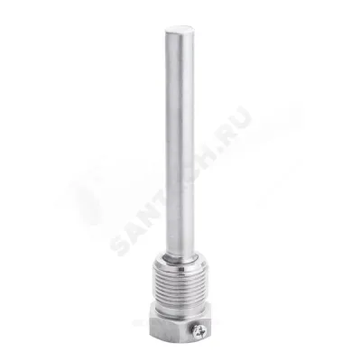 Гильза сталь нерж БТ серии 220 для термометра Дн 14 G1/2" L=46мм Росма 00000024863