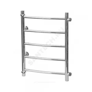 Полотенцесушитель водяной нерж сталь Лесенка Ду 25 (1") НР 500х600мм 5П боковое подключение б/к Уют Элит-Металл ВПБ-23-07